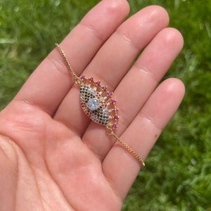 Evil eye bracelet